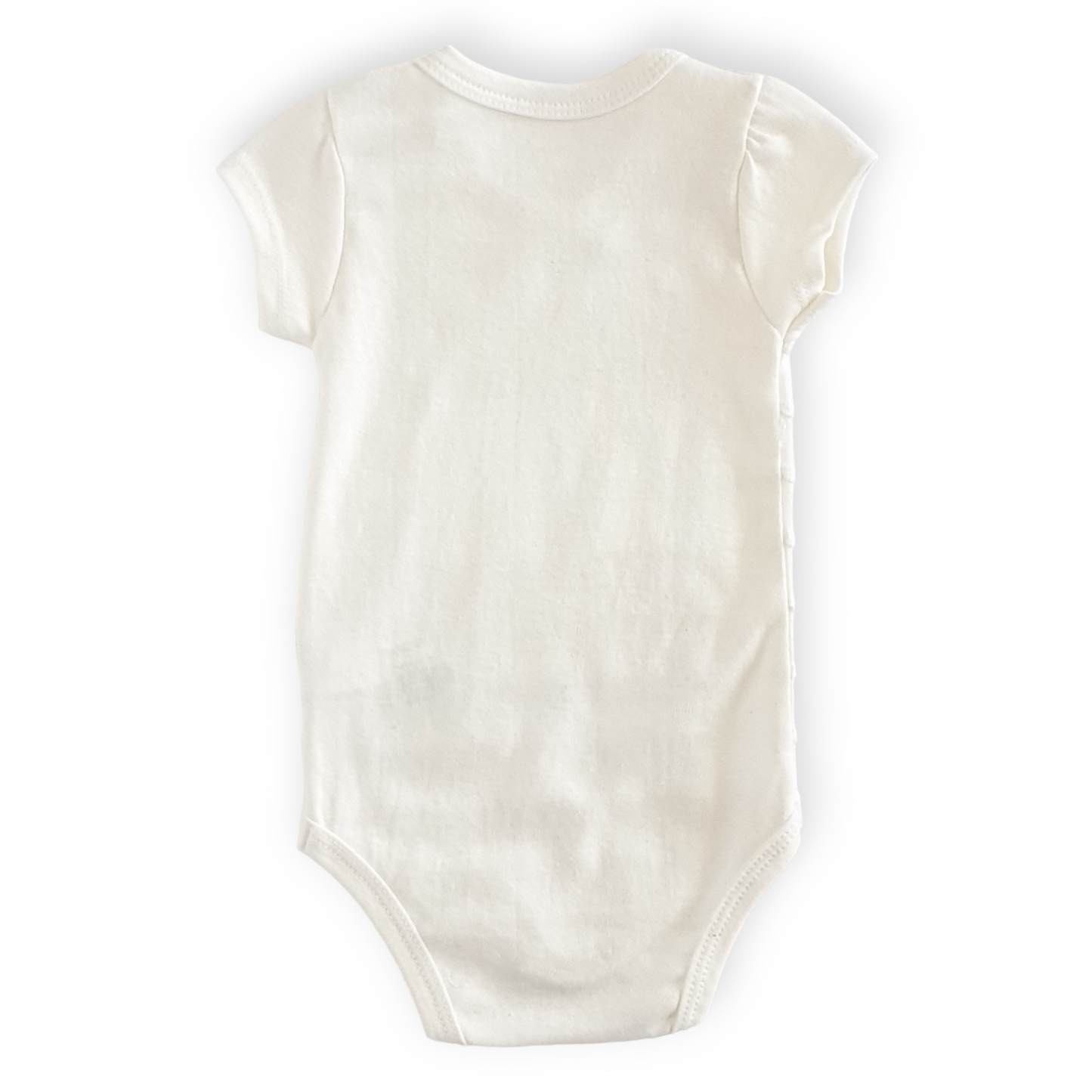 White Body with Emroidery Stripes-Body, Bodysuit, Catgirl, Creeper, Girl, Onesie, Pink, Short Sleeve, SS23-Veo-[Too Twee]-[Tootwee]-[baby]-[newborn]-[clothes]-[essentials]-[toys]-[Lebanon]
